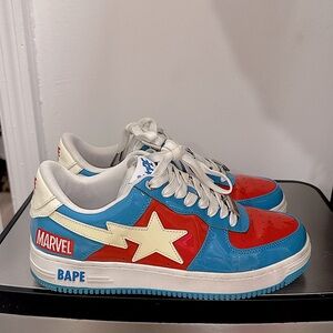 A Bathing Ape Bape Sta Marvel Comics “Captain America”